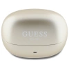 Guess Bluetooth headphones GUTWST88MCTGD TWS + docking station gold/gold Capsule Printed Logo