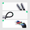 Ugreen kabel przewód rozdzielacz słuchawkowy USB Typ C - 2x 3,5 mm mini jack AUX 20cm szary (30732)