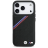 BMW M Tricolor Metal Logo MagSafe Case for iPhone 17 Pro - Black