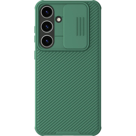 Nillkin CamShield Pro armored case with camera cover for Samsung Galaxy S24 - green