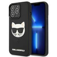 Karl Lagerfeld KLHCP13LCH3DBK 13 Pro / 13 6,1 "schwarz / schwarzes Hardcase 3D Rubber Choupette