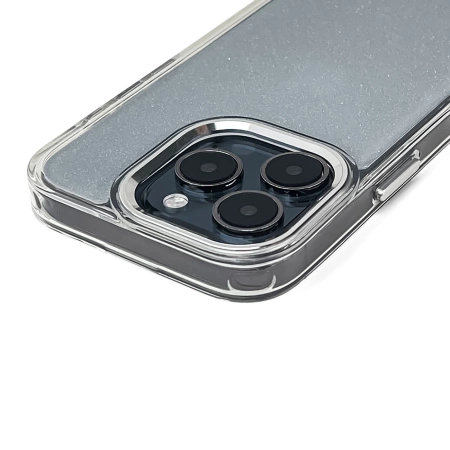 Glitter Case für iPhone 16 – transparent mit Glitzer