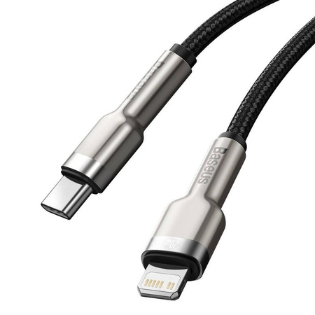Baseus Cafule Series Metal Data Cable Type-C to iP PD 20W 2m Black