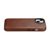 iCarer Case Leather genuine leather case for iPhone 14 braun (WMI14220701-RB) (MagSafe compatible)