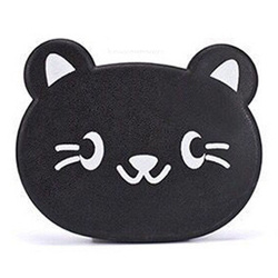 Składany stolik samochodowy dla dzieci w kształcie kota czarny