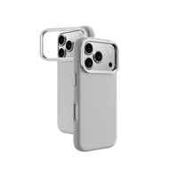 Etui AMAZINGTHING Glamour na iPhone 17 Pro Max z podstawką - szare