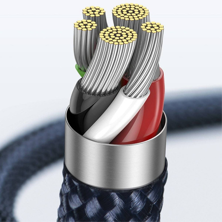 Baseus Explorer Series Kabel USB Typ C - Lightning 20W 1m blau (CATS000003)