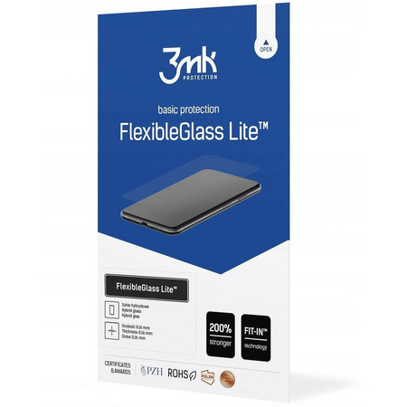 Szkło Hybrydowe IPHONE 12 PRO MAX 3mk Flexible Glass Lite cienkie (0.16mm)