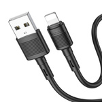 HOCO kabel USB do iPhone Lightning 8-pin 2,4A Victory X83 1m czarny