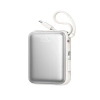 Joyroom JR-PBF27 10000 mAh 22,5 W Powerbank mit integrierten USB-C- und Lightning Kabeln - Weiß