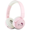 Hello Kitty Face Logo Bluetooth On-Ear Headphones - Pink