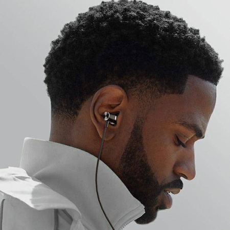 USAMS EP-42 3.5 mm headphones for set 1 pc. black/black SJ475HS01-1