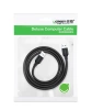 Ugreen kabel przewód USB 2.0 (męski) - USB 2.0 (męski) 1 m czarny (US128 10309)