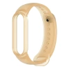 Pasek silikonowy do Xiaomi Mi Band 5 / 6 / 7 opaska - złoty