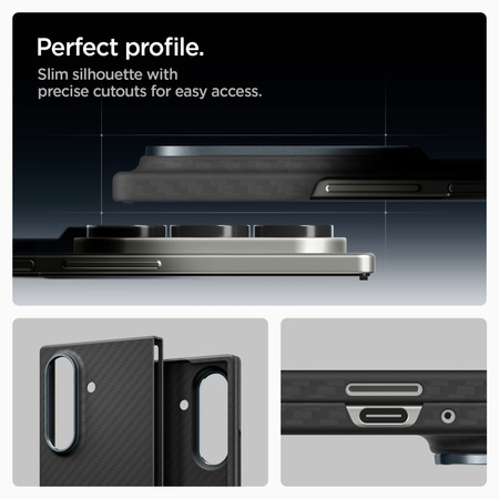 SPIGEN AIRSKIN ARAMID GALAXY Z FOLD 7 BLACK