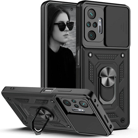 Nakładka Defender Slide do Xiaomi Redmi Note 10 Pro / 10 Pro Max czarna
