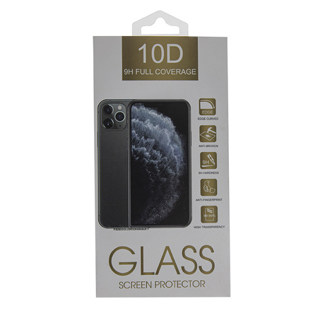 Szkło hartowane 10D do Samsung Galaxy S25 czarna ramka