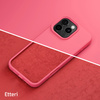 Nakładka Etteri Silicone Mag do iPhone 16 Pro 6,3" malinowa