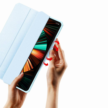 Dux Ducis Copa etui do iPad Pro 11'' 2020 / iPad Pro 11'' 2018 / iPad Pro 11'' 2021 pokrowiec smart cover z podstawką niebieski