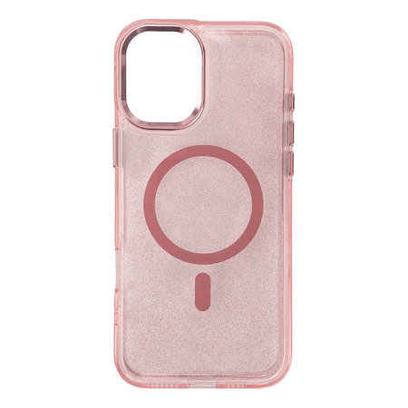 Wozinsky Glitter Case für Samsung Galaxy S25 - Pink mit Glitzer