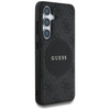 Etui Guess 4G Round Patch Classic Logo MagSafe do Samsung Galaxy S25 Plus czarny