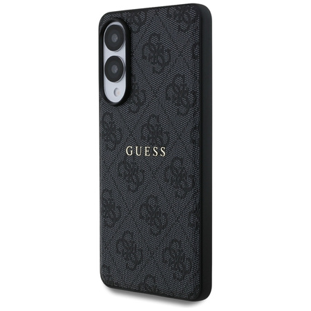 Guess 4G Ring Classic Logo MagSafe - Etui Samsung Galaxy S25 Edge (czarny)