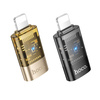 HOCO adapter OTG Lightning (męski) do Typ C (żeński) UA36A transparentny złoty