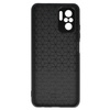 Tel Protect CARBON Case do Xiaomi Redmi Note 10/Note 10S/Poco M5S Czarny z niebieskim paskiem