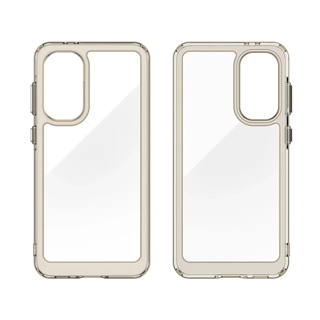 Outer Space Case Samsung Galaxy A36 Transparent-black