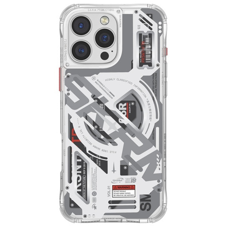 Skinarma etui Ekho iPhone 16 Pro 6.3" Magnetic Charging przezroczysty/clear