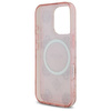 Original Case IPHONE 16 PRO Guess Hardcase IML Peony On 4G Background MagSafe (GUHMP16LH4PYEEP) pink