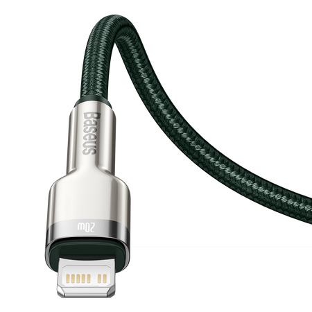 Baseus Cafule Series Metal Data Cable Type-C to iP PD 20W 1m Green