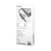 Hub USB-A 4w1 Baseus UltraJoy 3 x USB-A 3.0 + RJ45 - szary