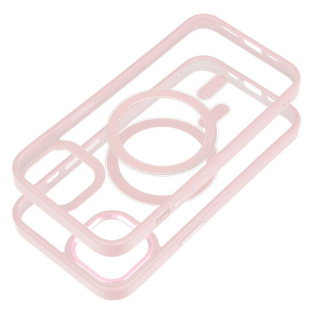 Futerał Color Edge Mag Cover kompatybilny z MagSafe do IPHONE 13 różowy
