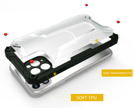 Tel Protect Hybrid Case do Iphone 11 Pro Granatowy