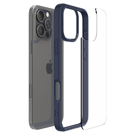 Spigen Ultra Hybrid iPhone 16 Pro Max navy blue/granatowy ACS07997