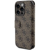 Original Case APPLE IPHONE 15 PRO MAX Guess Book 4G Metal Gold Logo (GUBKP15X4GMGBR) brown