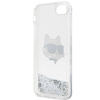 Karl Lagerfeld KLHCI8LNHCCS iPhone 7/8/ SE 2020/2022 Silber/Silber Hardcase Glitter Choupette Head