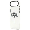 Etui Karl Lagerfeld IML Karl Sketch Logo MagSafe do iPhone 17 Air - przezroczyste