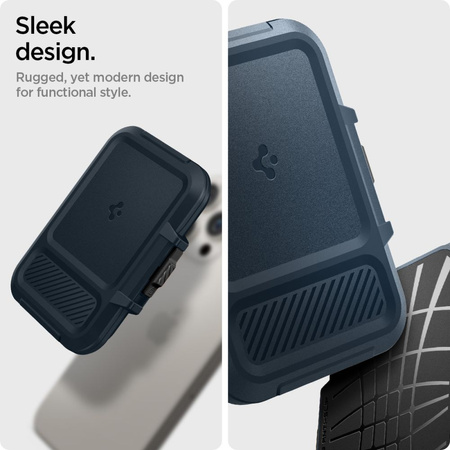 SPIGEN LOCK FIT MAGSAFE UNIVERSAL MAGNETIC CARD HOLDER METAL SLATE