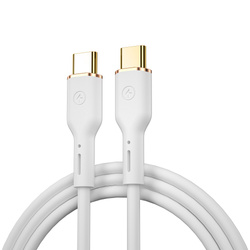 WIWU kabel YQ02 USB-C - USB-C 100W 1,2m biały