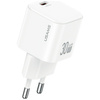 Ładowarka sieciowa USAMS JO Series CC262 30W USB-C + kabel USB-C/Lightning 1m biały