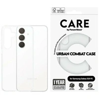 Etui CARE by PanzerGlass Flagship Urban Combat na Samsung Galaxy S25 FE - przezroczyste