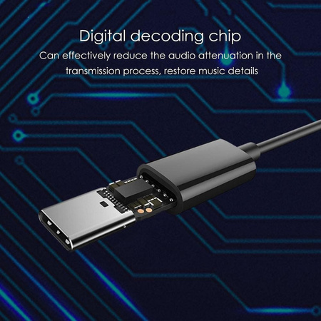 Oryginalny Zestaw Stereo Xiaomi HSEJ04WM USB-C czarny blister