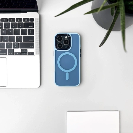Fashion Case with MagSafe for Samsung Galaxy A26 5G - Blue