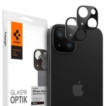 Spigen Glass tR Optik 2er-Pack, schwarz – iPhone 15/15 Plus