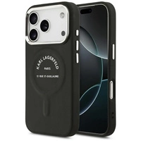 Karl Lagerfeld Karl RSG Logo MagSafe Case für iPhone 17 Pro - Schwarz
