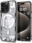 Etui Spigen Ultra Hybrid Mag z MagSafe na iPhone 15 Pro - białe