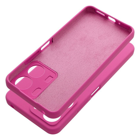 Futerał SILICONE 2mm do XIAOMI REDMI 13C róż