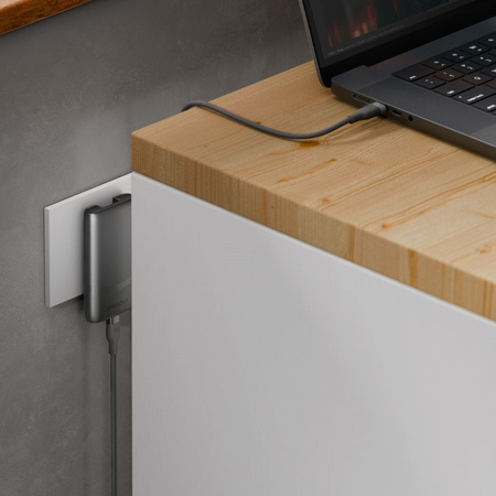 Ładowarka sieciowa Energea TravelWorld   Edge 65W 2xUSB-C PD/PPS/QC3.0 (US/UK/EU) grafitowy